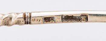 A JAM SPOON, 84 silver. Yakov Aristarkhov Moskow 1890.