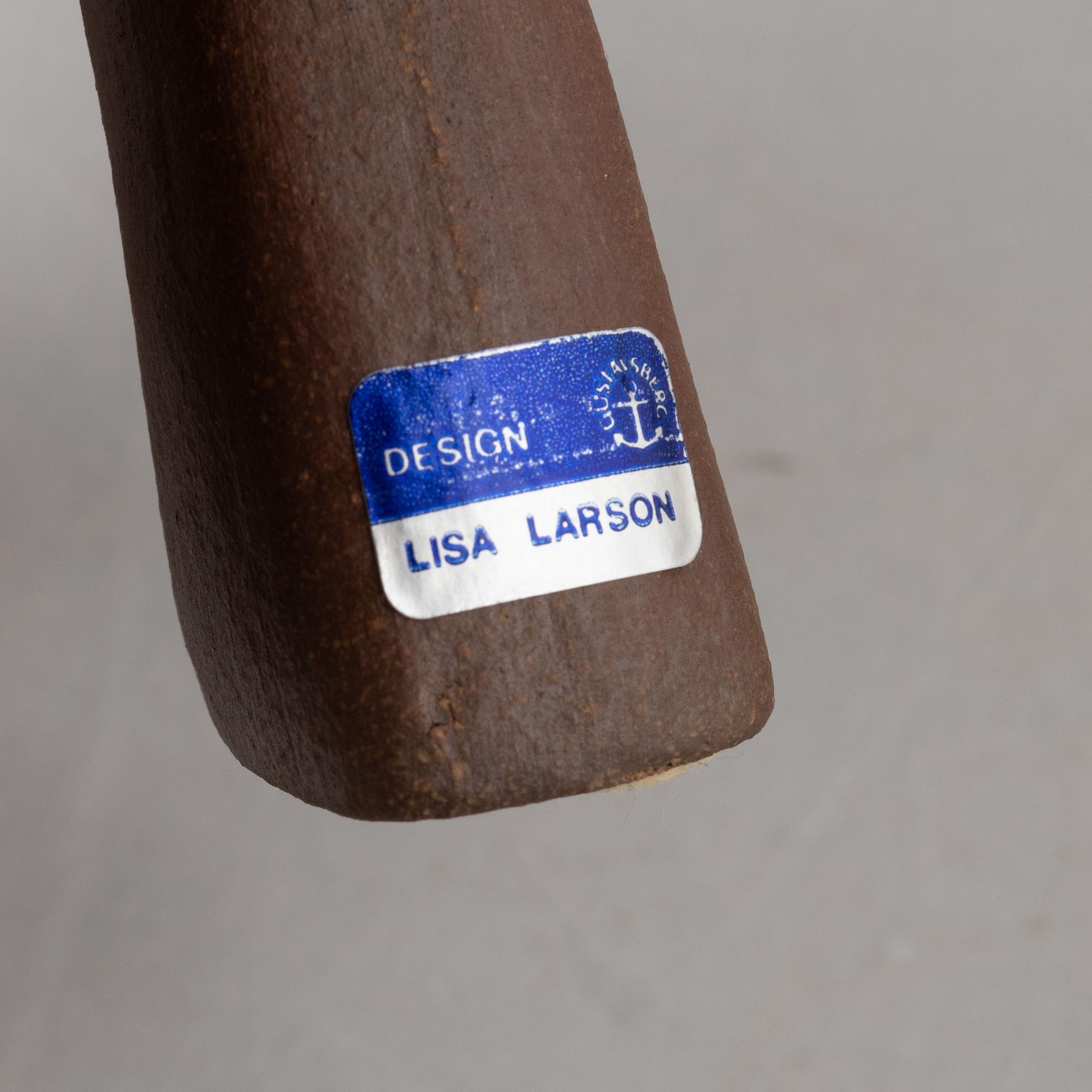 Lisa Larson, figuriner, 4 st, ur serien "Skansen", Gustavsberg.