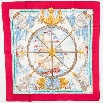 Hermès, "Vive Le Vent", scarf.