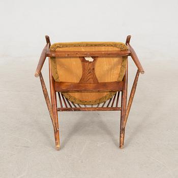 Sonna Rosén, armchair/"Solfjädern" 1950s/60s AB Nässjö Stolfabrik.