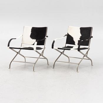 Antonio Citterio, a pair of 'Carlotta' chairs, Flexform, Italy.