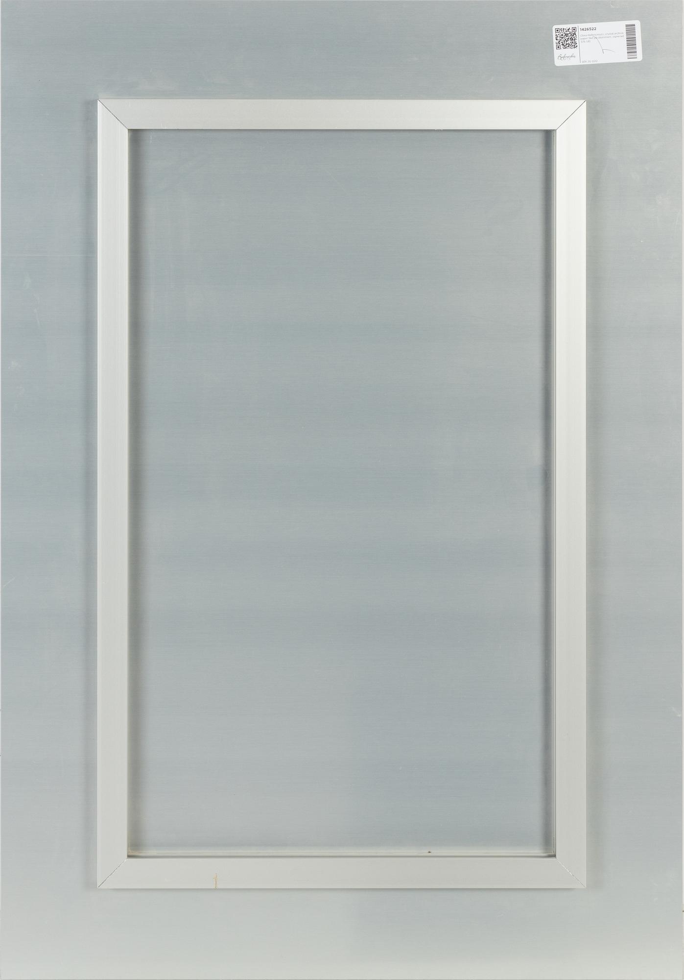 Clara Hallencreutz, crystal archive papaer mounted on aluminum/glas, signed. Ed 3/6.