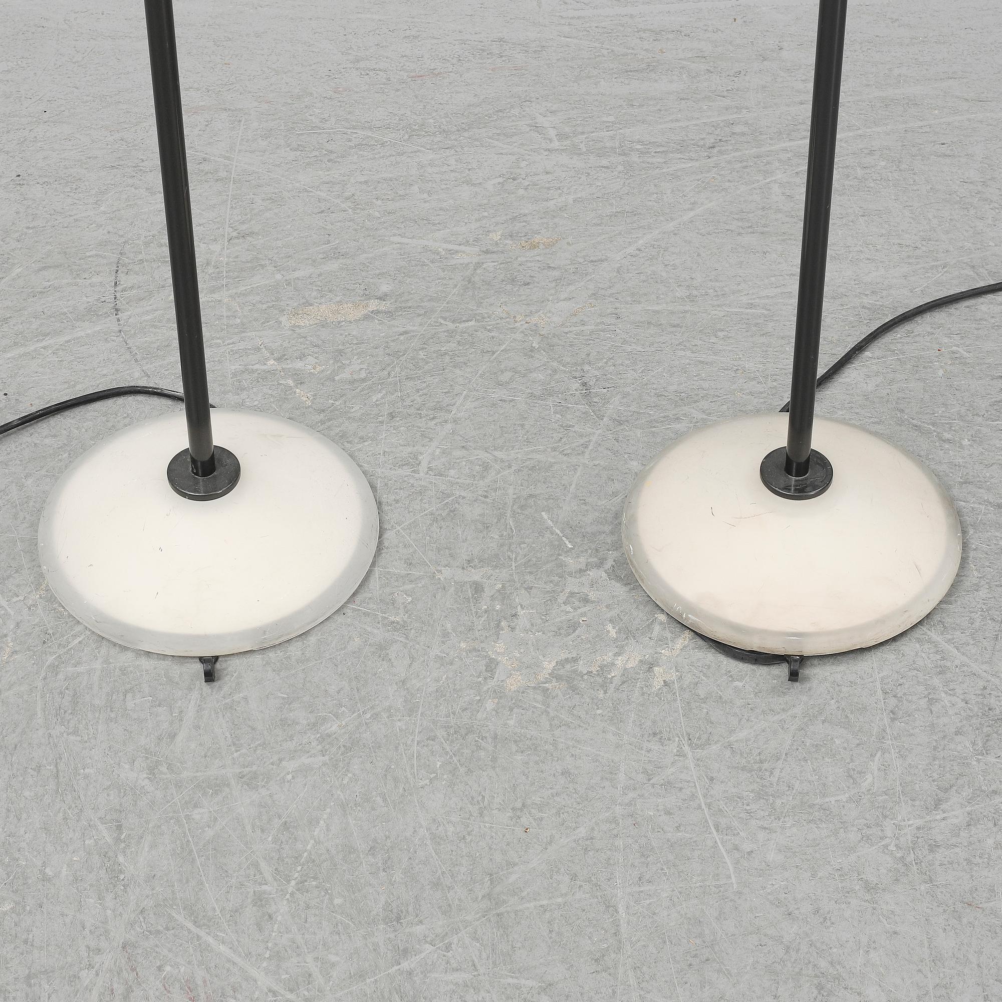 PERRY KING, SANTIAGO MIRANDA & GIANLUIGI ARNALD, a pair of 'Jill' floor lights, Arteluce, Italy.