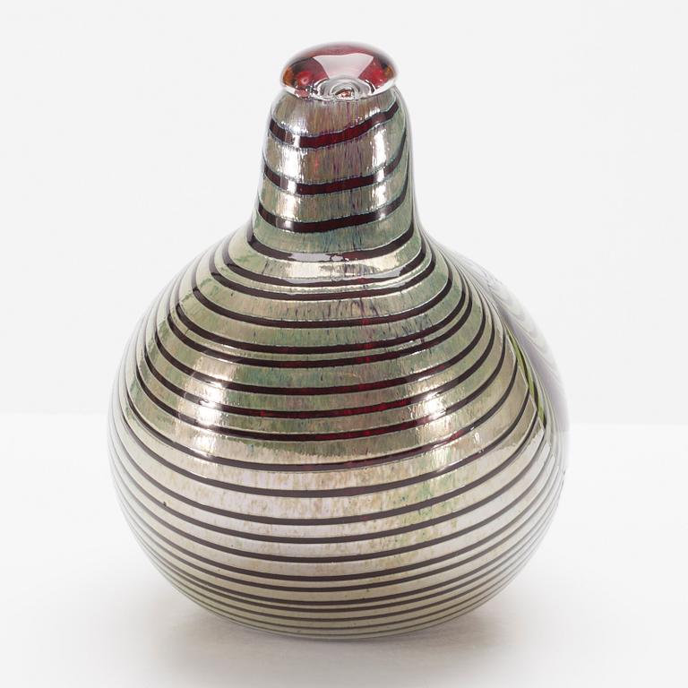 FIGURIN, glas, Oiva Toikka, Notsjö, 1900-talets slut.