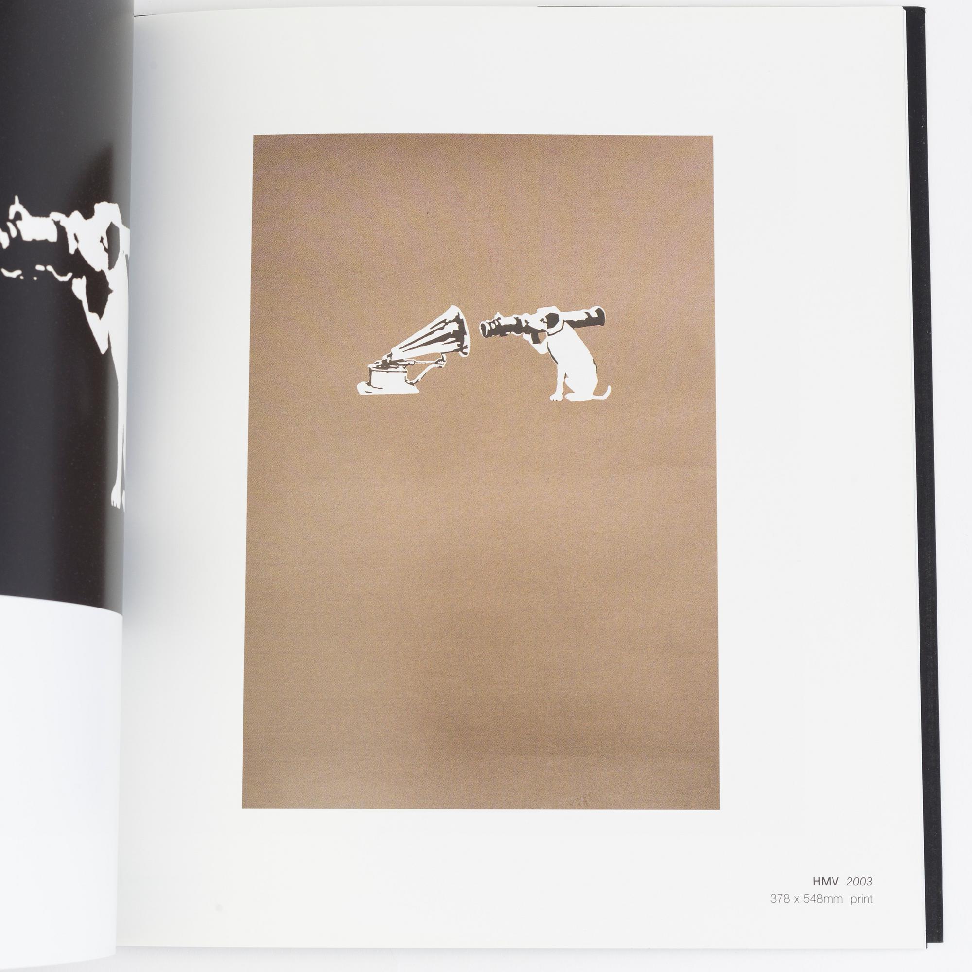 BANKSY, after, N.Y.C show, 2007. catalogue and preview invite, de-luxe, ed 100, offset, Vanina Holasek Gallery.
