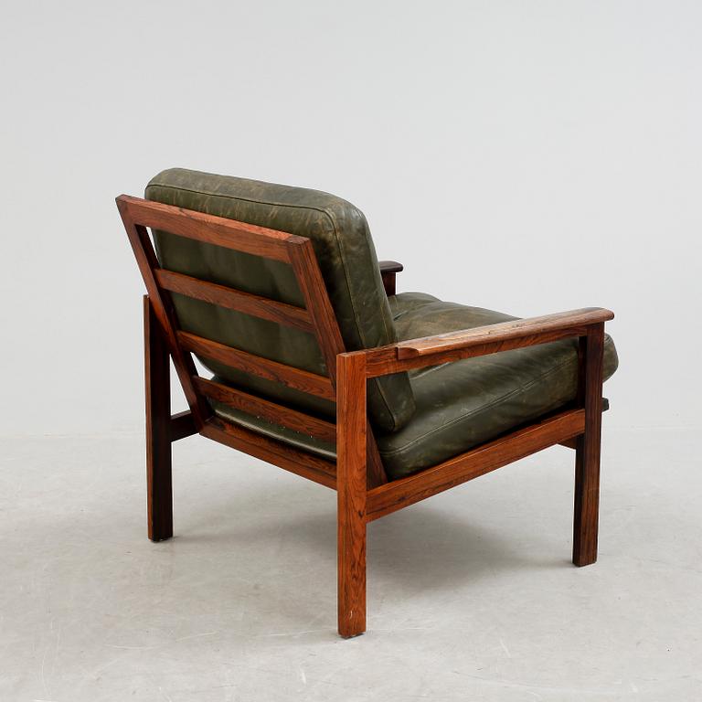 FÅTÖLJ, Illum Wikkelsö, Danmark, 1960-tal.