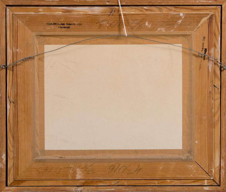 HELGE DAHLMAN, oil on panel, signed and dated -61.