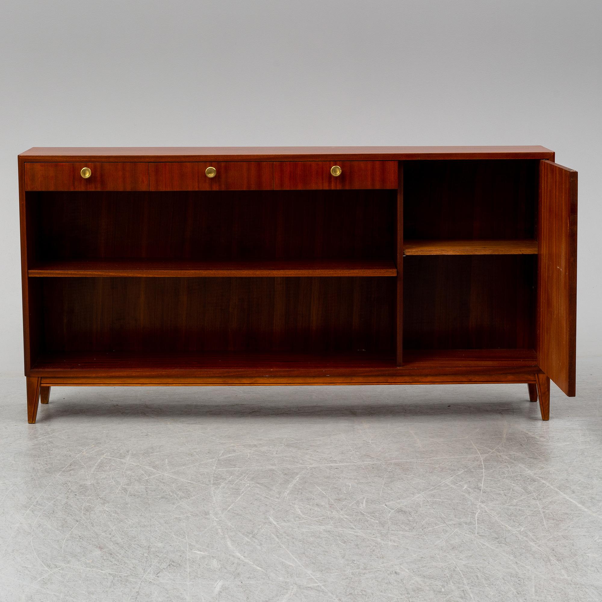 a 1940's bookshelf.