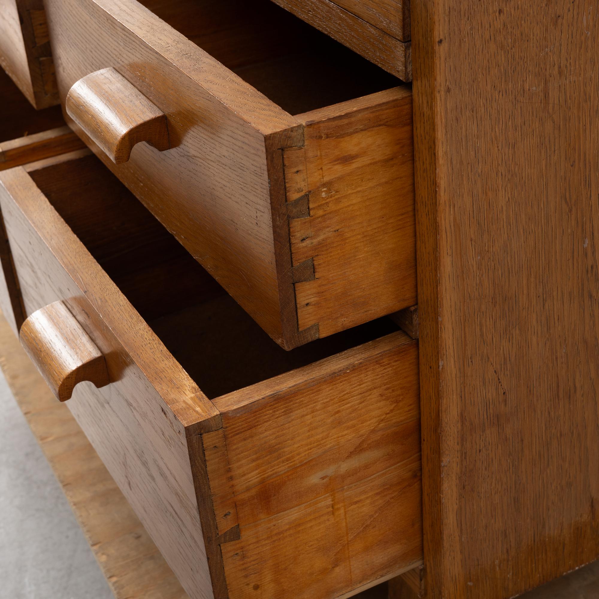 A chest of drawers, 1930s/40s.