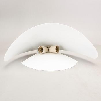 A set of three 1980s P. King & S. Miranda "Aura" wall lampsfor Arteluce Italy.