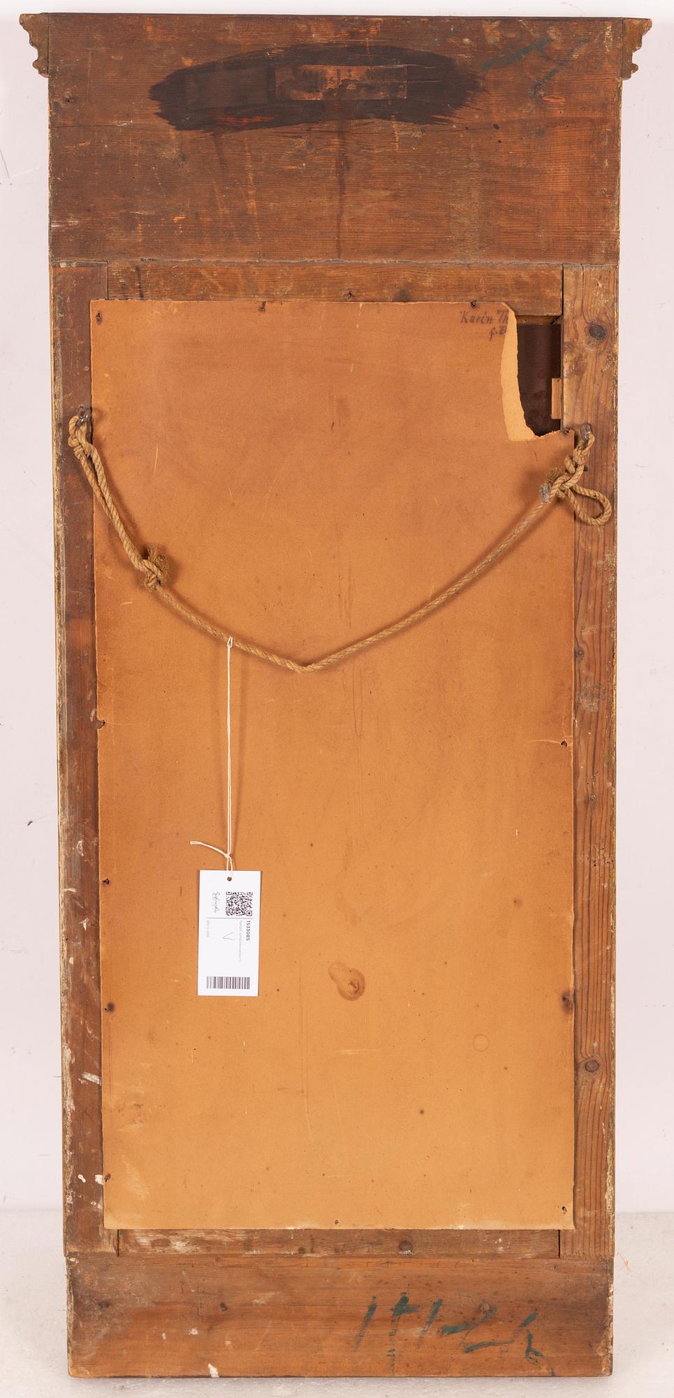 Spegel, sengustaviansk, omkring år 1800.