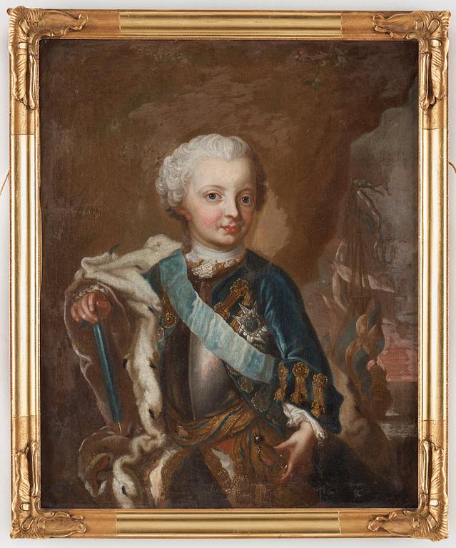 Jakob Björck, Karl XIII som barn.