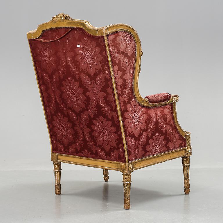 BERGERE, Louis XVI-stil, 1800-tal.