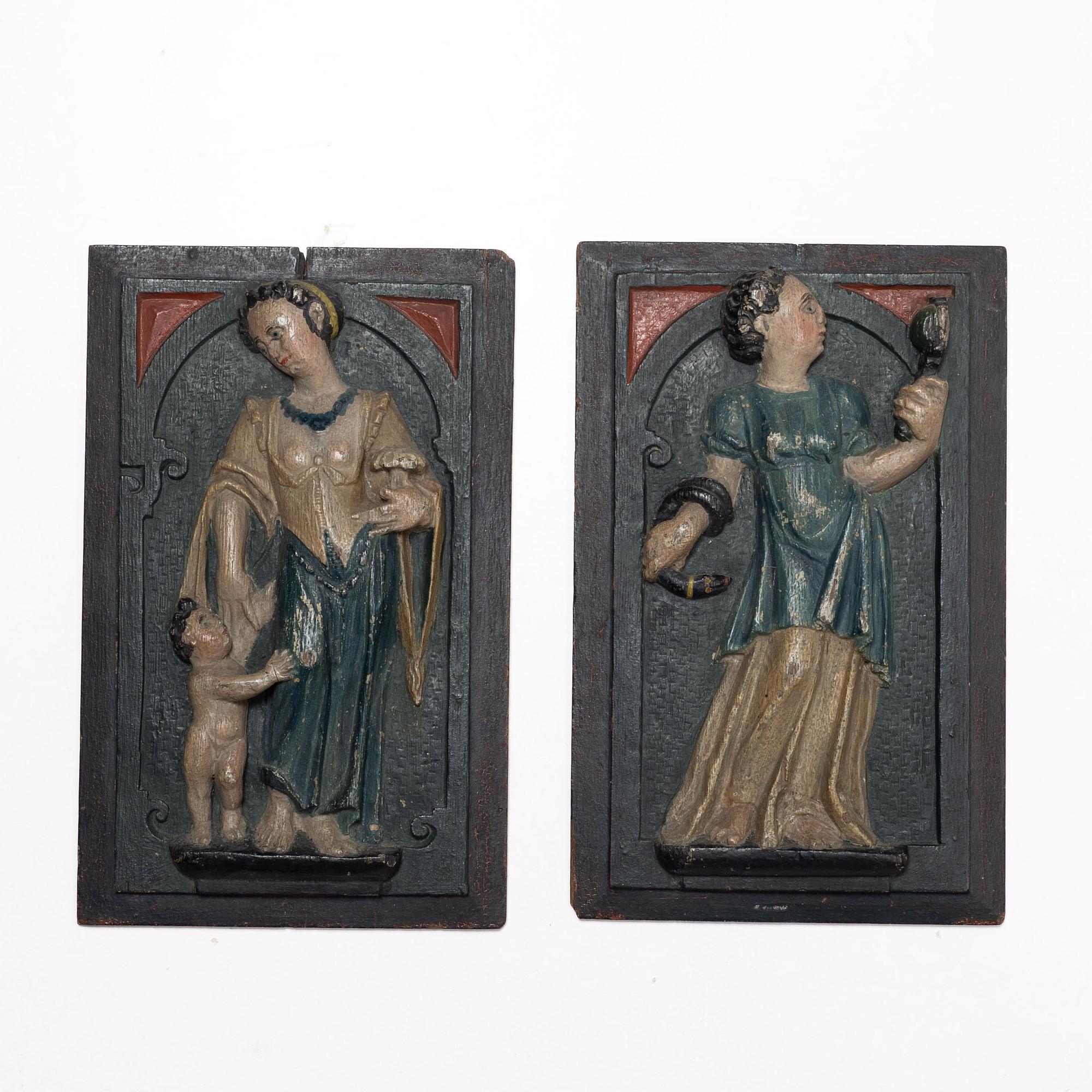 A pair of reliefs, 18th–19th century.