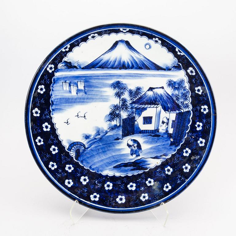 A set of two japanese porcelin plates 18th/20th century.