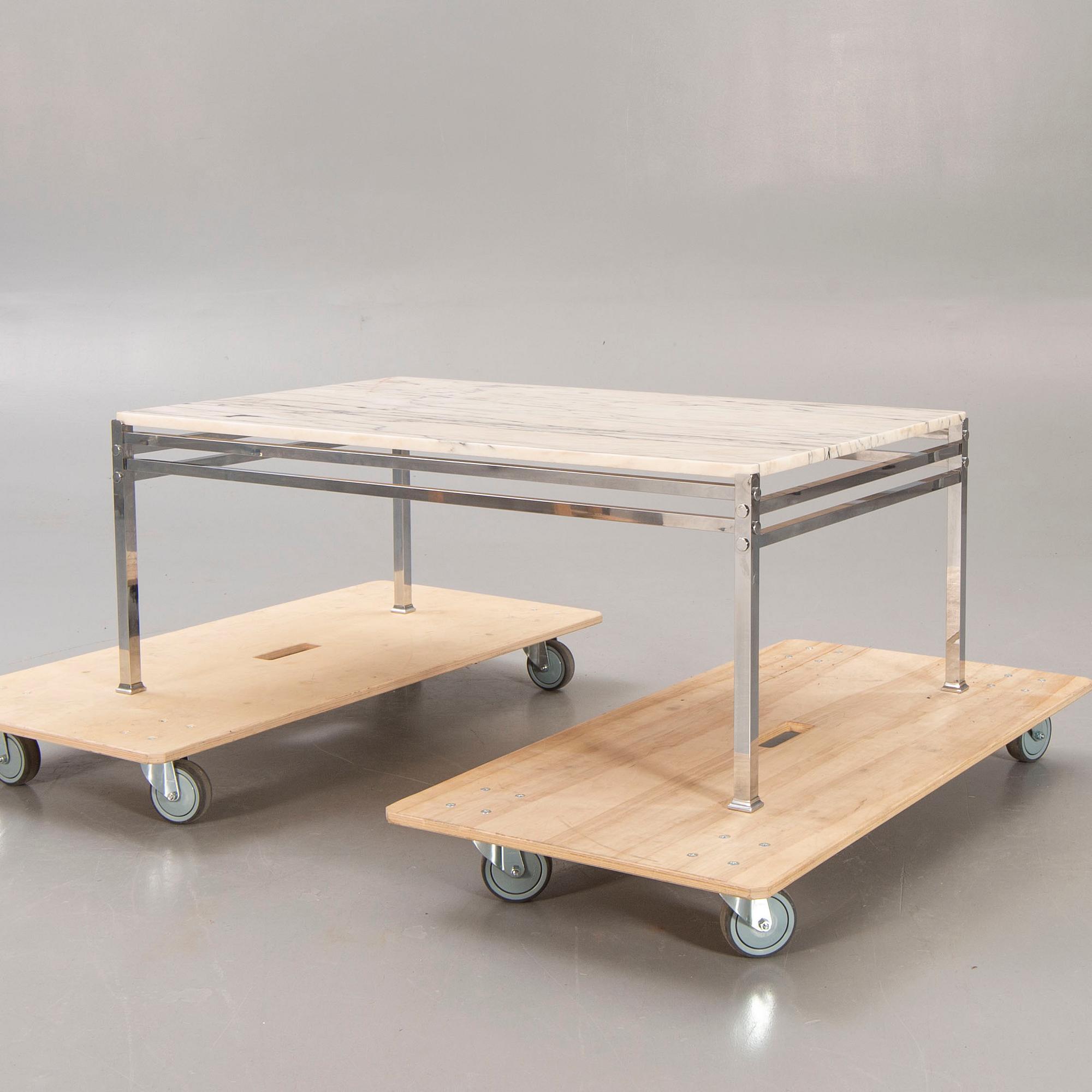 Soffbord, 1980-tal, troligen Italien.