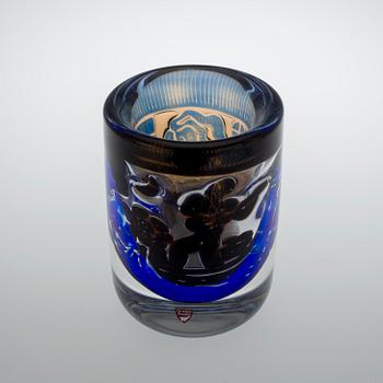 EDVIN ÖHRSTRÖM, Orrefors 1984. Vas, glas, Ariel.