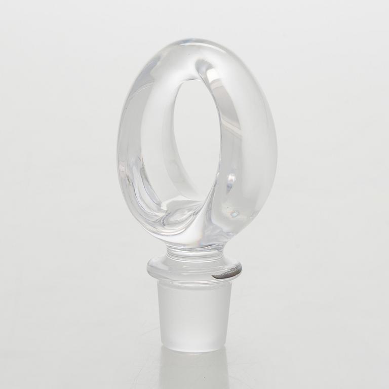 Cartier, A late 20th century wine carafe, France.