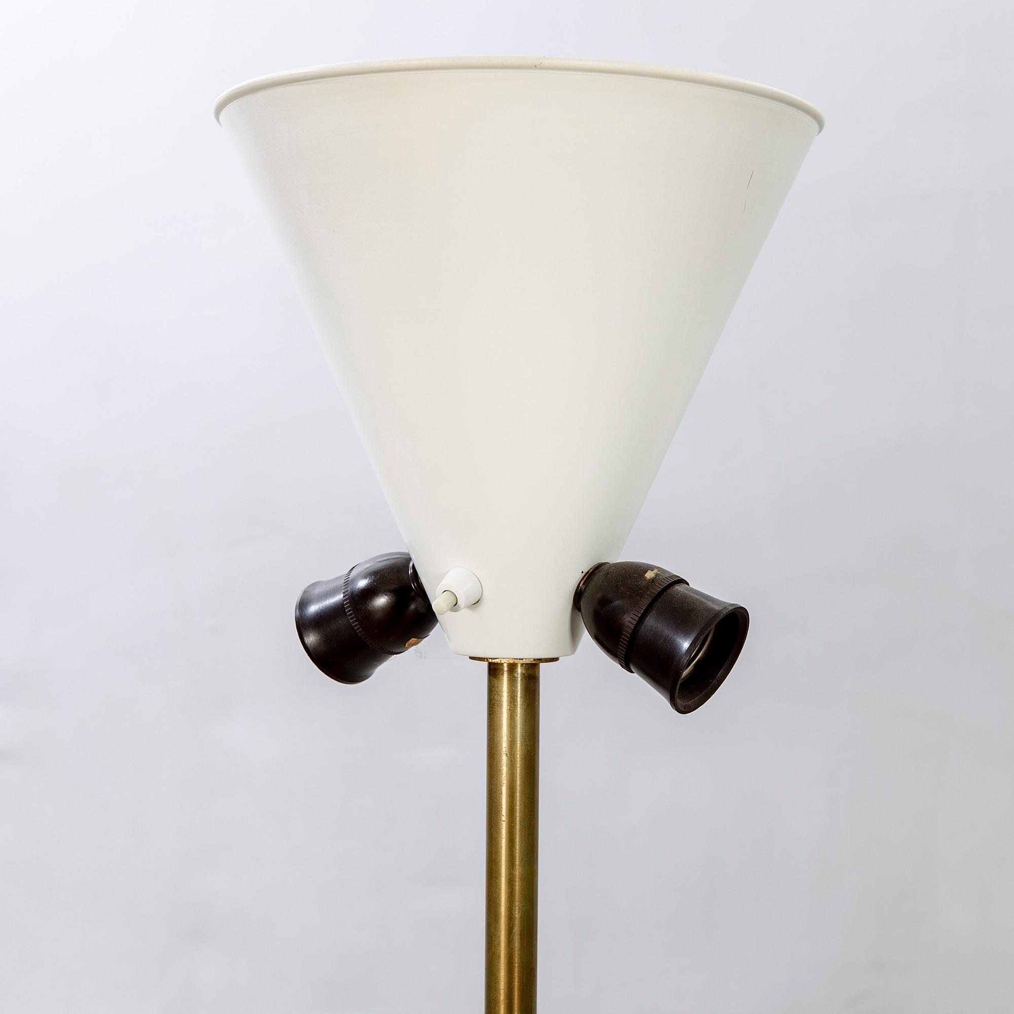 Golvlampa/uplight Fagerhults 1900-talets mitt.