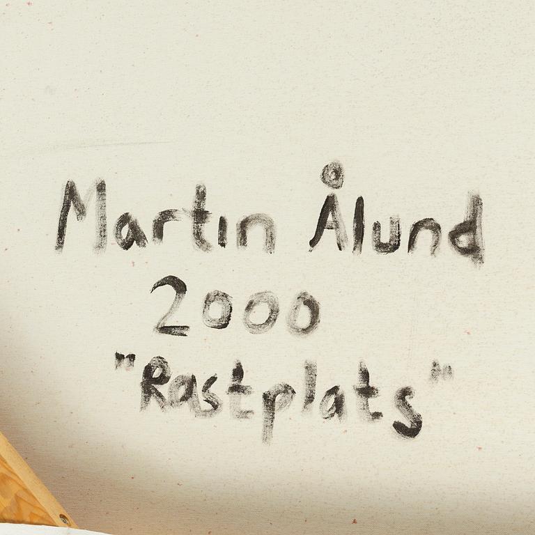 MARTIN ÅLUND, olja på duk, signerad och daterad 2000 a tergo.