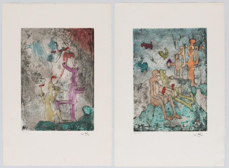 Roberto Matta, "Vivante mortalite".