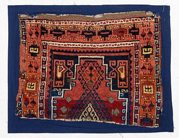 Fragment, antik Shavak, Tunceli området, östra Anatolien, ca 77 x 95 cm (87 x 113 cm med foder).