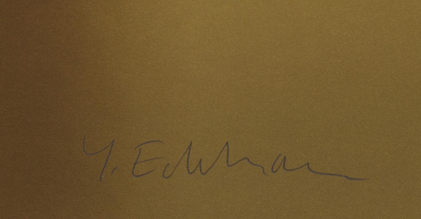 YRJÖ EDELMANN, färglitografi, signerad och numrerad HC 12/50.