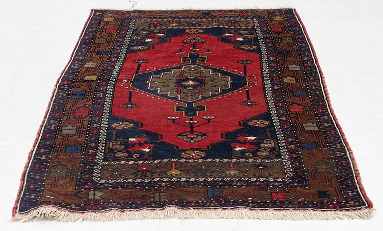 Rug, oriental Kashgai, approx. 222 x 110 cm.