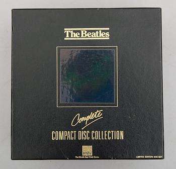 SAMLINGSBOX, The Beatles, Complete compact disc collection, 1980-talets mitt.