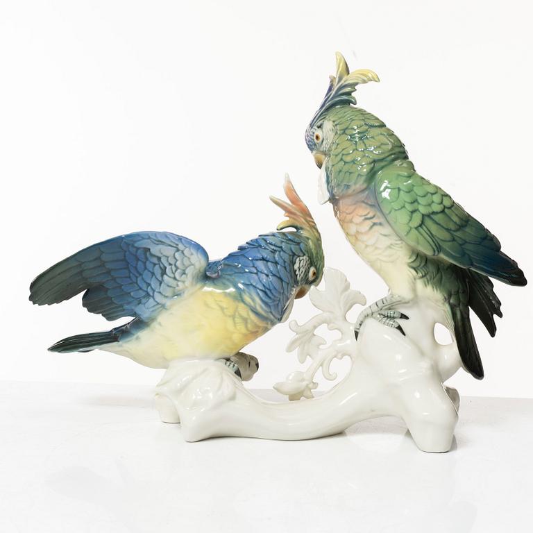 Figure, porcelain, Karl Ens, Germany, 20th century.