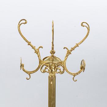 A second half of the 20th century brass coat hanger.