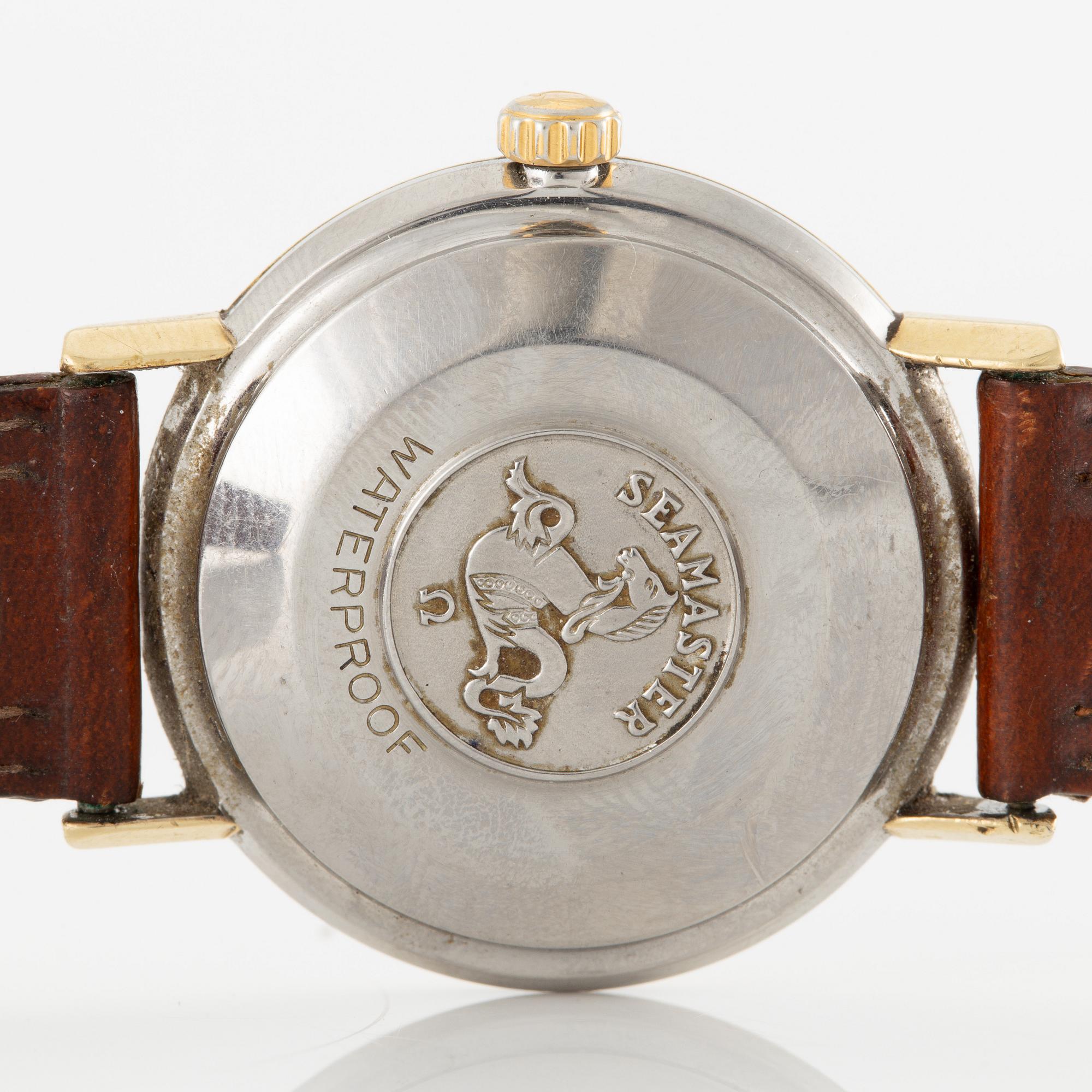 Omega, Seamaster, wristwatch, 34 mm.