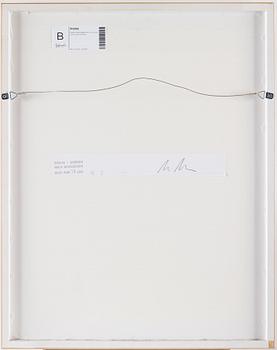 MARIA MIESENBERGER, unik signerad gelatinsilverfotografi samt numrerad och signerad bok.
