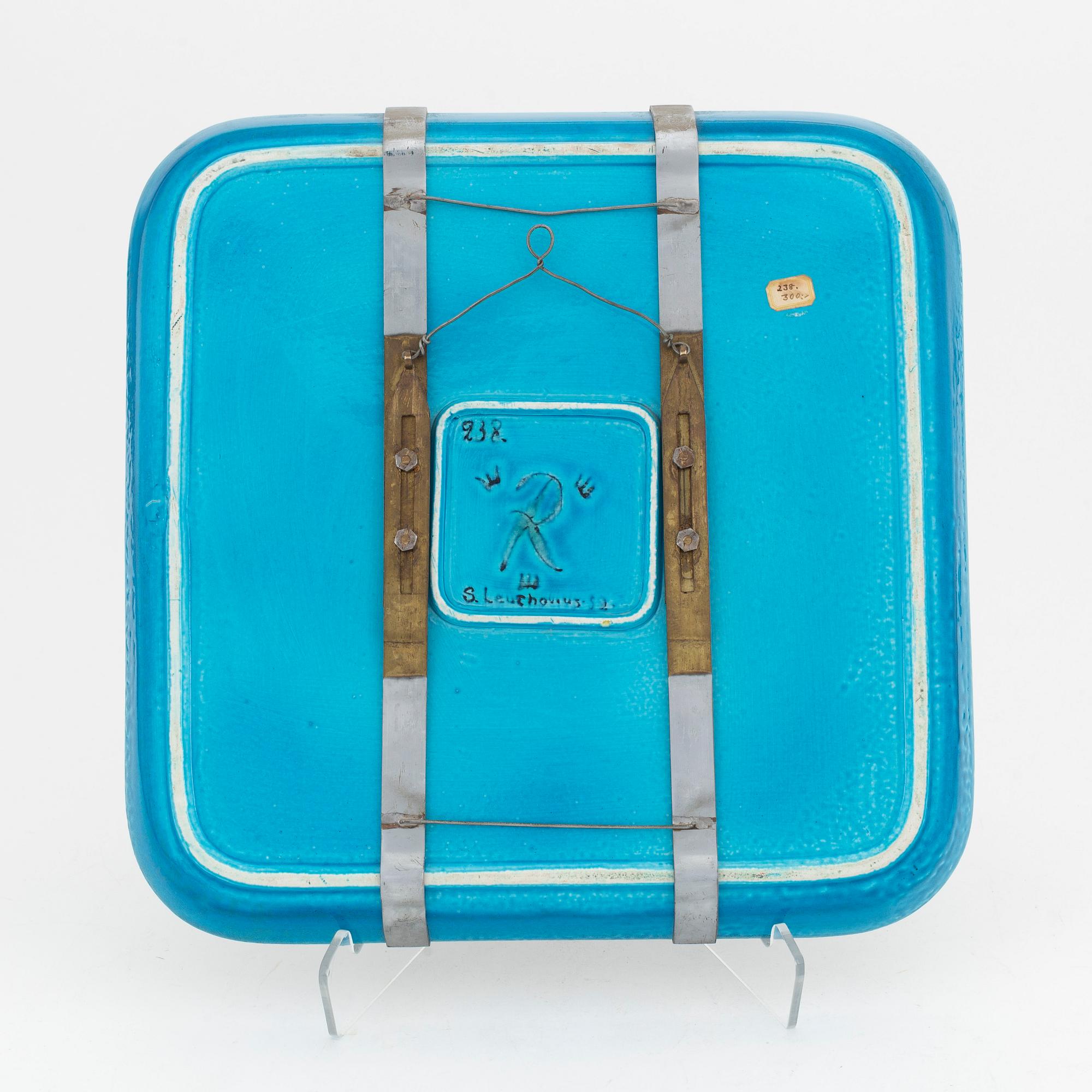 Sylvia Leuchovius, a stoneware dish, Rörstrand.