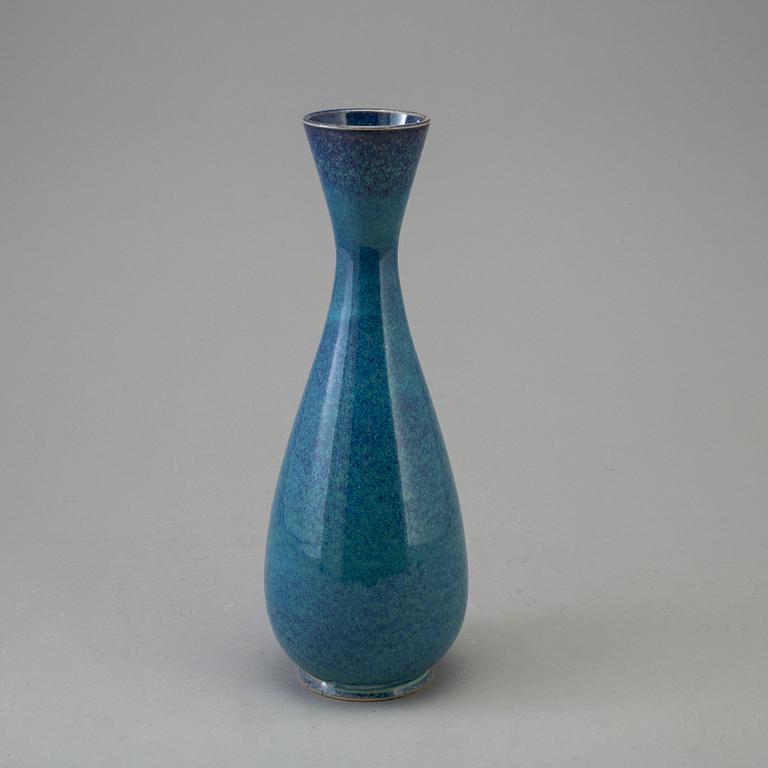 SVEN WEJSFELT, vase, stoneware, signed, gustavsberg, 1991.