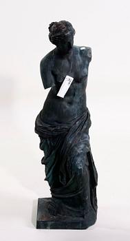 SKULPTUR, efter. antik förlaga, brons, gjutarstämplad: Societe les bronzes des paris. Märkt: 1805, CH.