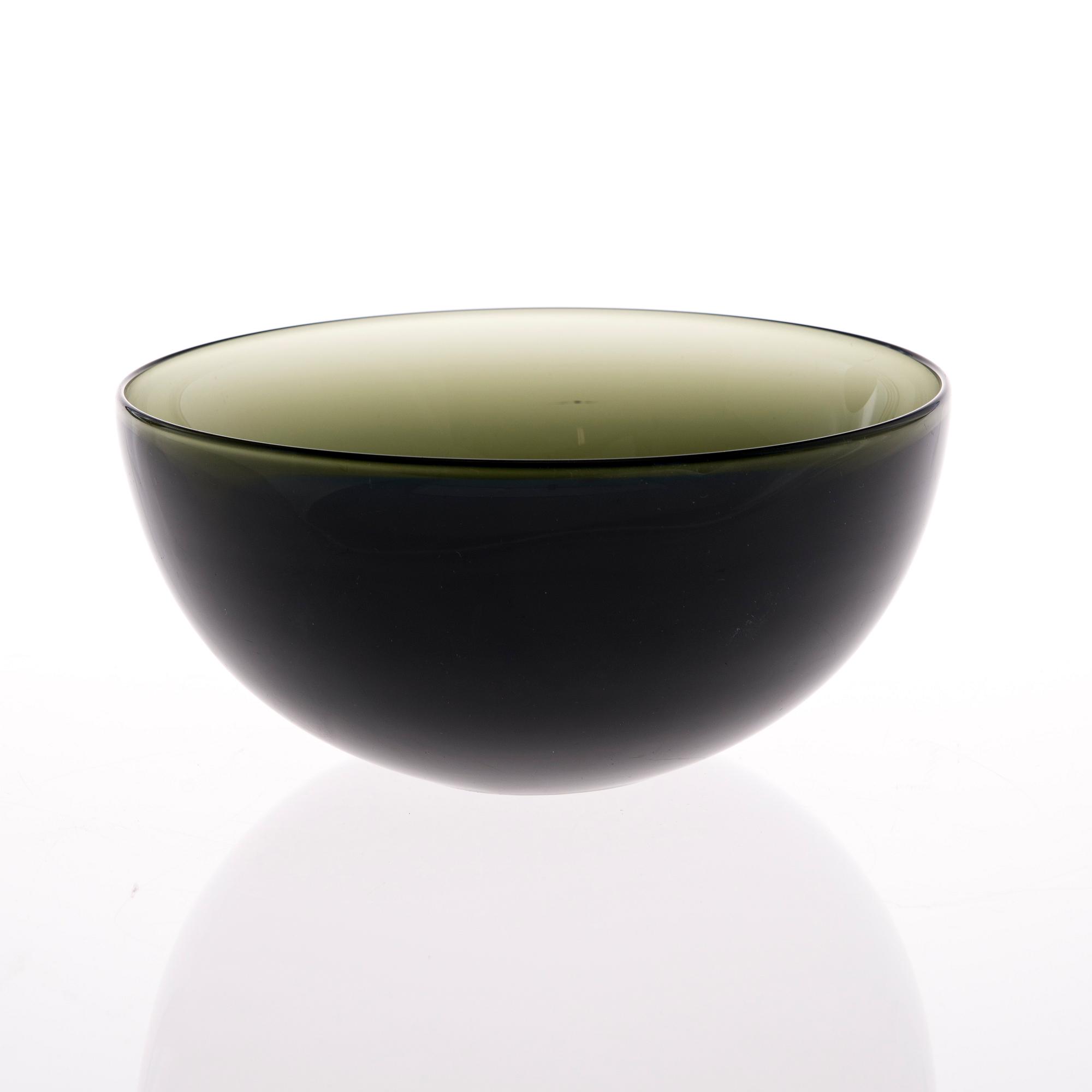 MALJA, lasia, signeerattu Timo Sarpaneva -3814, Iittala, 1950-luku.