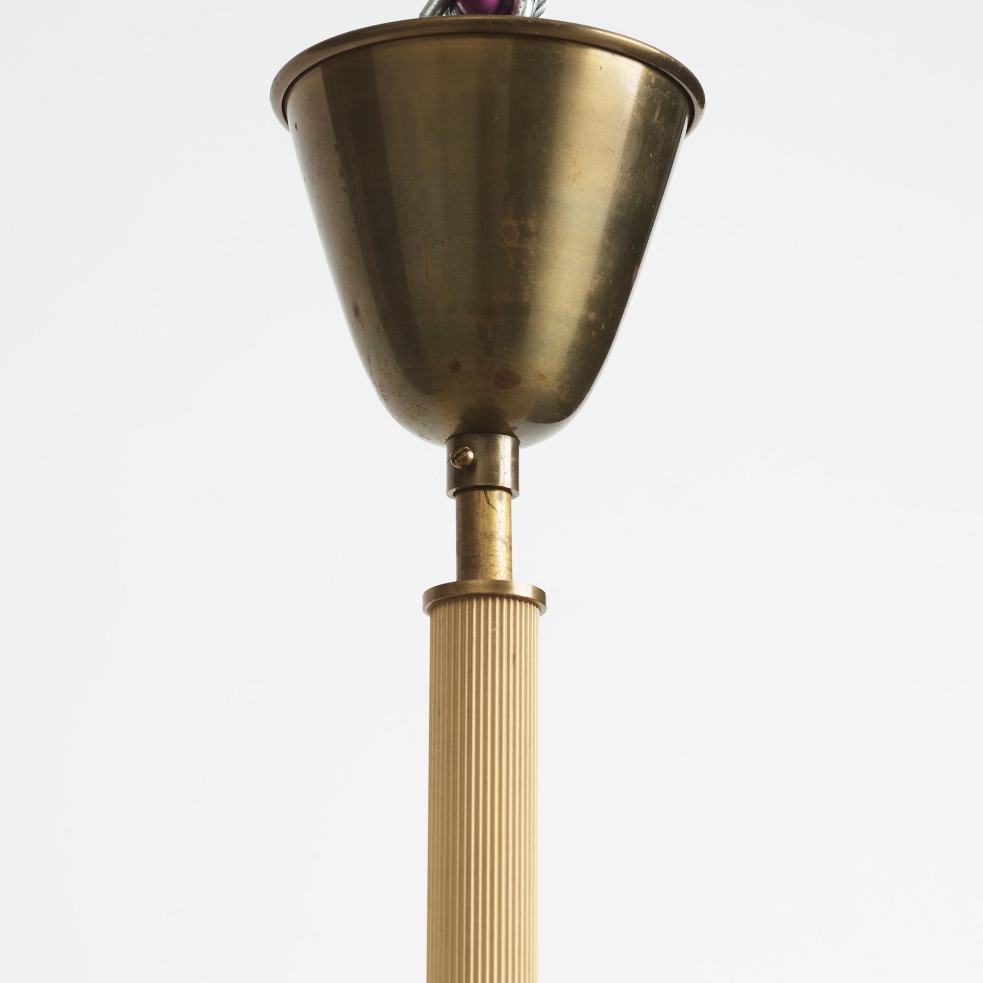 Erik Tidstrand, taklampa, modell "30004", Nordiska Kompaniet, 1930-40-tal.