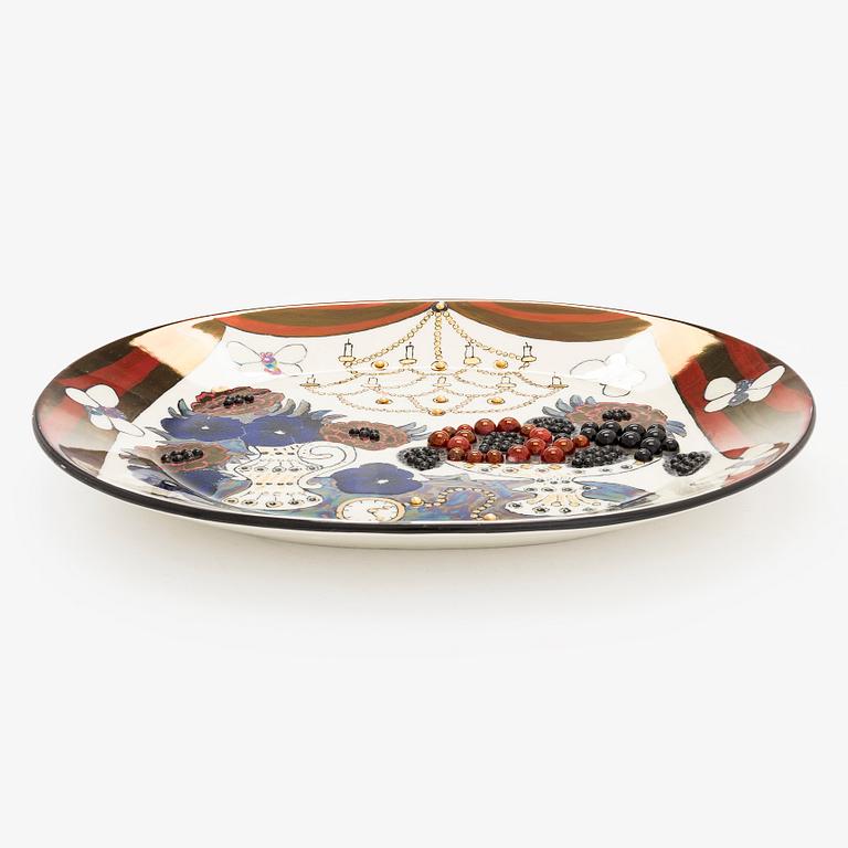 Birger Kaipiainen, A 'Jubilee dish 2000' 362/400, Pro Arte, Arabia.
