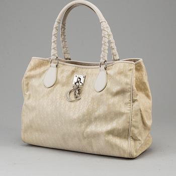 CHRISTIAN DIOR, 'Oblique Canvas Handbag'.