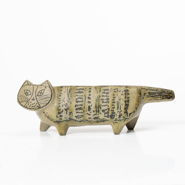 Lisa Larson, Figurine, “Cat”, from “Stora Zoo”, Gustavsberg.