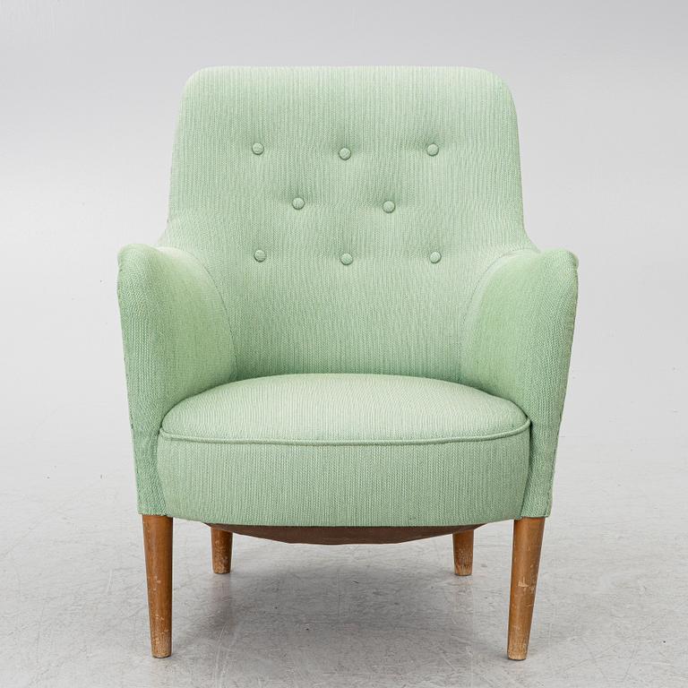 Carl Malmsten, a 'Samsas' easy chair, second half of the 20th century.