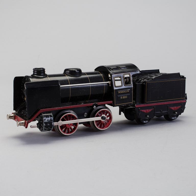 PARTI MODELLTÅG och DELAR FÖR TÅGBANA, Fleischmann och Märklin.