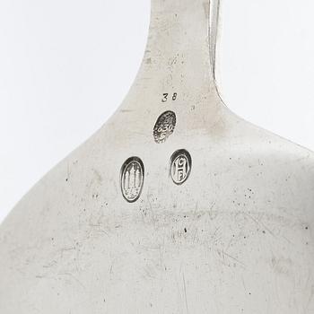 Georg Jensen, Serving utensils, a pair, silver, Denmark 1924.