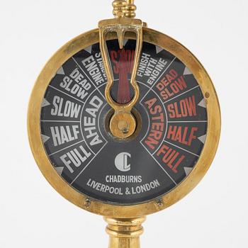 Maskintelegraf, Chadburns, Liverpool & London, 1900-talets första hälft.