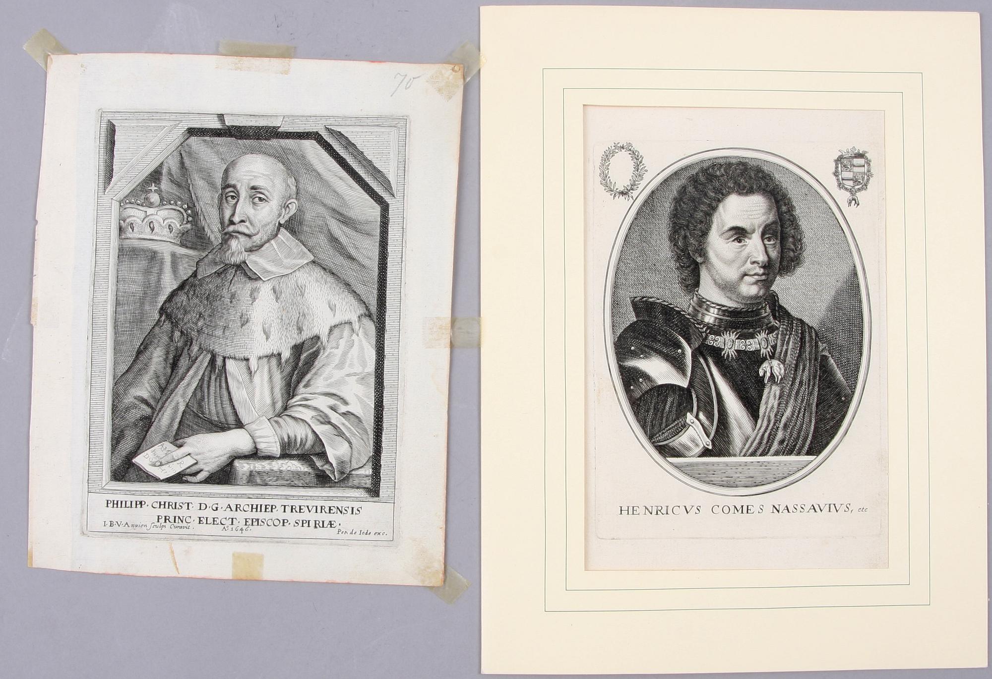 PARTI KOPPARSTICK, 16/1700-tal, 12 st.