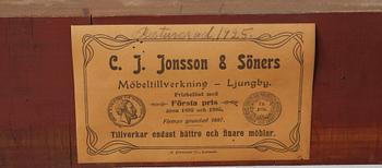 SPEGEL MED KONSOLBORD, Karl Johan resp Karl Johanstil, 1800-1900-tal.