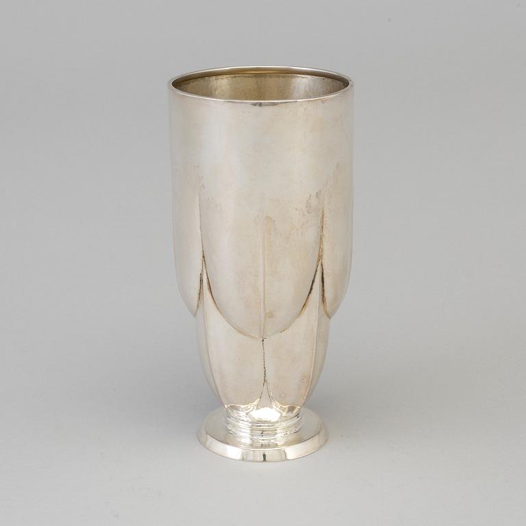 EMIL O MÖLLER, VAS, silver, jugend,  Malmö, 1927.