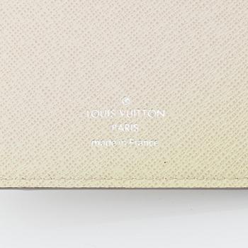 Louis Vuitton, a cream epi long wallet, 2007.