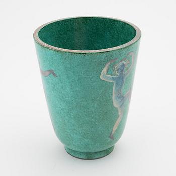 Wilhelm Kåge, a stoneware 'Argenta' vase, Gustavsberg.